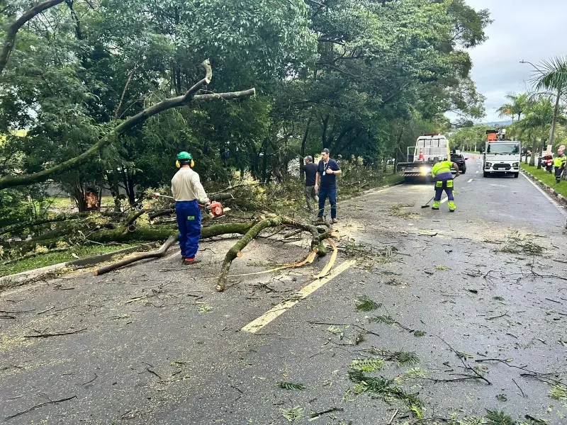 Município aciona Plano de Contingência após chuvas de domingo